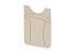 Картхолдер для телефона с держателем Trighold, бежевый