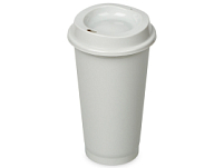 Стакан-тамблер SipGo, 400мл, серый 428С Стакан-тамблер SipGo, 400мл, серый 428С