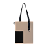 Шоппер Superbag Color (бежевый с чёрным)