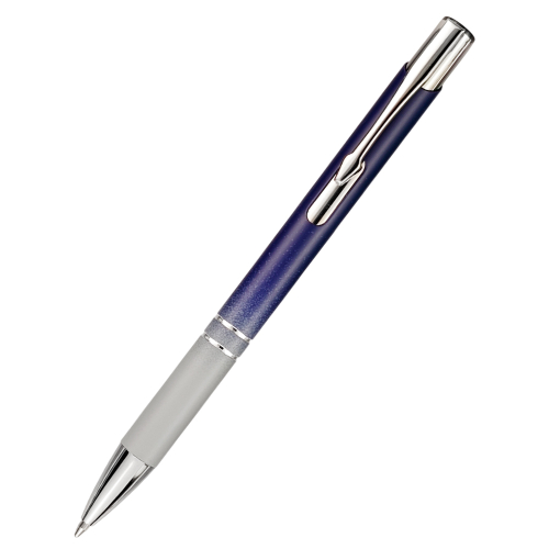 Ручка металлическая Britney градиент, Темно-синий