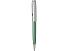 Шариковая ручка Parker Sonnet Essentials Green SB Steel CT, цвет чернил black, перо: M, в подарочной упаковке.