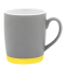 Кружка Make Me To Go, Серый/Жёлтый