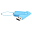 Флешка Designer To Go 2.0 USB 64Gb, Голубой Флешка Designer To Go 2.0 USB 64Gb, Голубой