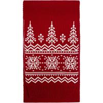 Шарф Elnik, красный с молочно-белым Шарф Elnik, красный с молочно-белым