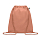 Рюкзак на шнурках, оранжевый