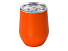 Вакуумная термокружка Sense, непротекаемая крышка, крафтовая упаковка, оранжевый