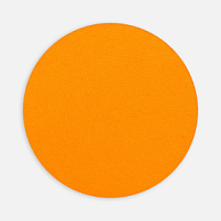 Наклейка тканевая Lunga Round, M, оранжевый неон