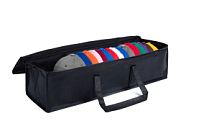 Сумка  "ATLANTIS BLACK NON WOVEN BAG", чёрный, 100% полиэстер, темно-синий