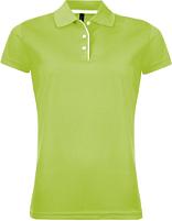 Рубашка поло женская Performer Women 180 зеленое яблоко