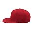 Бейсболка SNAP BACK, 6 клиньев, пластиковая застежка, красный