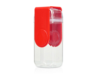 Бутылка для воды JUICY DRINK BOX, красный Бутылка для воды JUICY DRINK BOX, красный