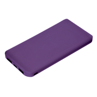 Внешний аккумулятор Elari Plus 10000 mAh, фиолетовый Внешний аккумулятор Elari Plus 10000 mAh, фиолетовый