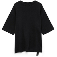 Джемпер с коротким рукавом Siluetti Volumica, черный