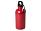 Одностенная бутылка для воды с карабином Oregon, изготовленная из нержавеющей стали, сертифицированной по стандарту RCS, объемом 400 мл - Красный