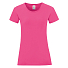 Футболка женская LADIES ICONIC 150, ярко-розовый