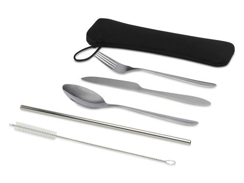 Набор столовых приборов из нержавеющей стали из 5 предметов Sheen - Серебристый