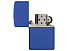 Зажигалка ZIPPO Classic с покрытием Royal Blue Matte, латунь/сталь, синяя, матовая, 38x13x57 мм