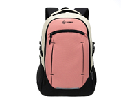 Рюкзак TORBER CLASS X, персиковый, 46 x 32 x 18 см + Мешок для сменной обуви в подарок!