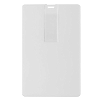 Флешка Card, 16 Гб, белая Флешка Card, 16 Гб, белая