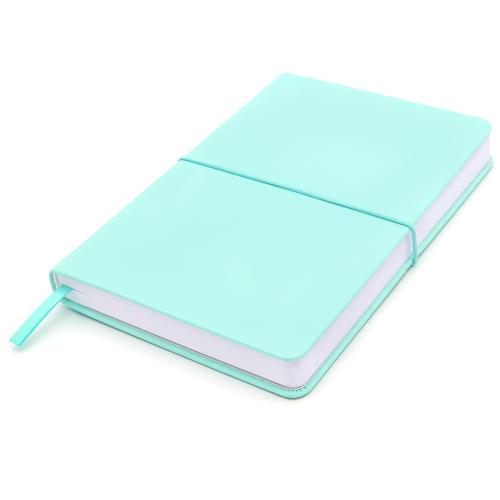 Блокнот A5 Veles в твёрдом переплёте, Бирюзовый