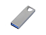 USB 3.0-флешка на 32 Гб с мини чипом, компактный дизайн, стильное отверстие для цепочки