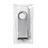 USB flash-карта DOT (8Гб), белый, 5,8х2х1,1см,пластик металл, белый, серебристый