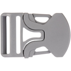 Застежка-пряжка односторонняя Triden, серый