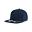Бейсболка JAMES,6 клиньев,плоский козырек,ПВС застежка, темно-синий