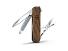 Нож-брелок VICTORINOX Classic SD, 58 мм, 5 функций, деревянная рукоять