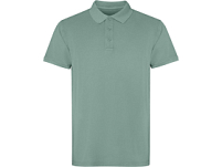 Рубашка поло Cobain унисекс, сине-зеленый выстиранный