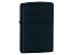 Зажигалка ZIPPO Classic с покрытием Black Matte, латунь/сталь, чёрная, матовая, 38x13x57 мм