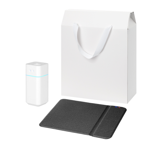 Подарочный набор Клауд НЕО, Онор (Cloud NEO, Ноnor), черный (увлажнитель воздуха, зарядное устройство)