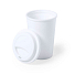 Стакан KOTON с крышкой, антибактериальный пластик, белый