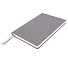 Блокнот A5 Officer в мягком переплёте с металлической биркой, Серый