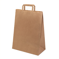 Пакет бумажный QUADRATA XL, крафт, плотность 80 г/м2, 43 x 32 x 17 cм, коричневый Пакет бумажный QUADRATA XL, крафт, плотность 80 г/м2, 43 x 32 x 17 cм, коричневый