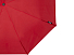 Birgit, складной ветроустойчивый зонт диаметром 21 дюйм из переработанного ПЭТ, красный