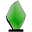 Стела Cristallino, зеленая