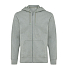 Худи на молнии Iqoniq Abisko из переработанного хлопка, унисекс, 340 г/м²