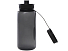 Спортивная бутылка Ryder из переработанного ПЭТ-пластика объемом 900 мл с многофункциональной крышкой, сертифицированная RCS - сплошной черный