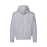 Толстовка с начесом PREMIUM HOODED SWEAT JACKET 280, серый меланж