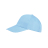 Бейсболка BUZZ, 5 клиньев, застежка на липучке, светло-голубой
