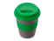 Стакан с силиконовой крышкой Cafe, зеленый