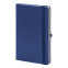 Бизнес-блокнот GLORI, A5, темно-синий, твердая обложка, в линейку, темно-синий