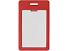 Вертикальный карман из экокожи для карты Favor, красный