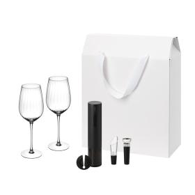 Подарочный набор Blanche, Sacramento (2 бокала + набор для вина)