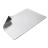 Коврик для мыши GLIDE M, 35*25*0,3см, прошитый край, белый, белый