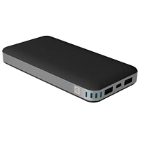 Универсальный аккумулятор BIG POWER (20000mAh), черный, 7,5х14,8х2 см, пластик, черный Универсальный аккумулятор BIG POWER (20000mAh), черный, 7,5х14,8х2 см, пластик, черный