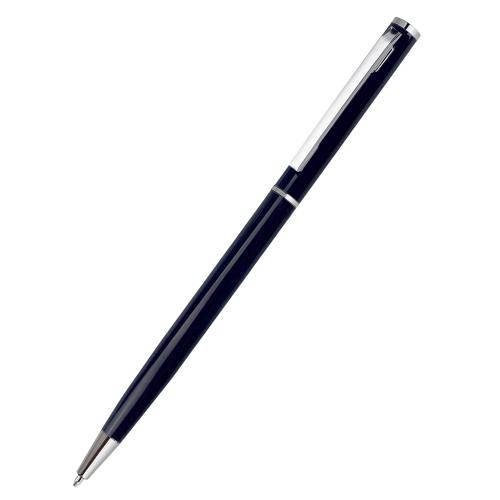 Ручка металлическая Альдора, Темно-синий