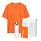Набор с одеждой RUST (футболка, бутылка, блокнот, ручка), оранжевый/белый, XS/S