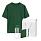 Набор с одеждой RUST (футболка, бутылка, ежедневник, ручка), зеленый 2, 3XL/4XL